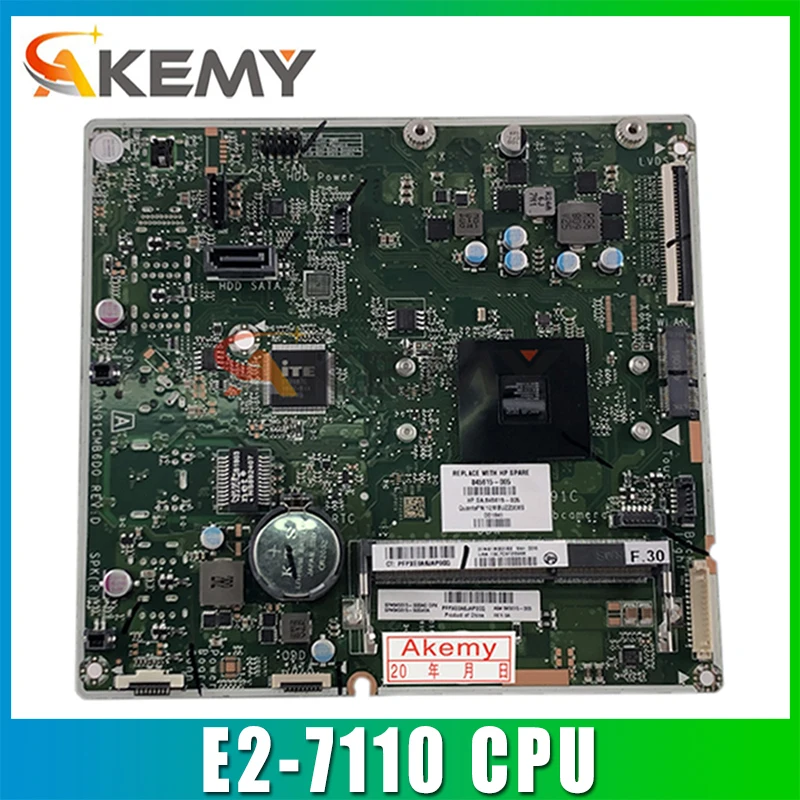 Для HP 20-C 20-C000NA 20 "моноблок системная плата AMD E2-7110 Процессор 845615-001 845615-501 DAN91CMB6D0 материнская плата 100% тестирование Быстрая доставка
Для HP 20-C 20-C000NA 20 "моноблок системная плата AMD E2-7110 Процессор 845615-001 845615-501 DAN91CMB6D0 материнская плата 100% тестирование Быстрая доставка