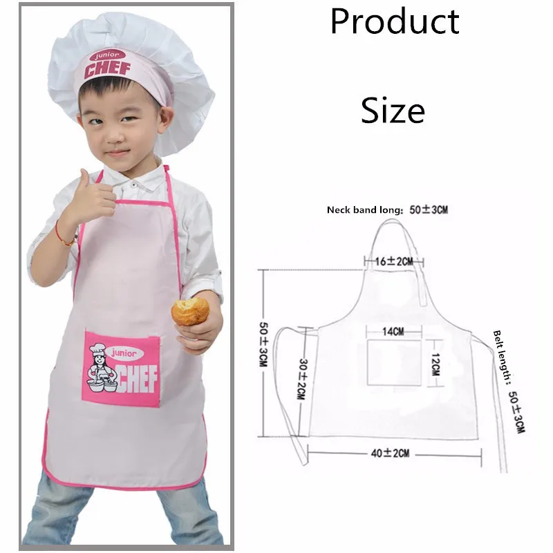 2 Pcs/Set Children Junior Apron Chef Hat Pocket Suit Kids Cooking Drink Food Tool Family Kitchen Accessories
2 Pcs/Set Children Junior Apron Chef Hat Pocket Suit Kids Cooking Drink Food Tool Family Kitchen Accessories