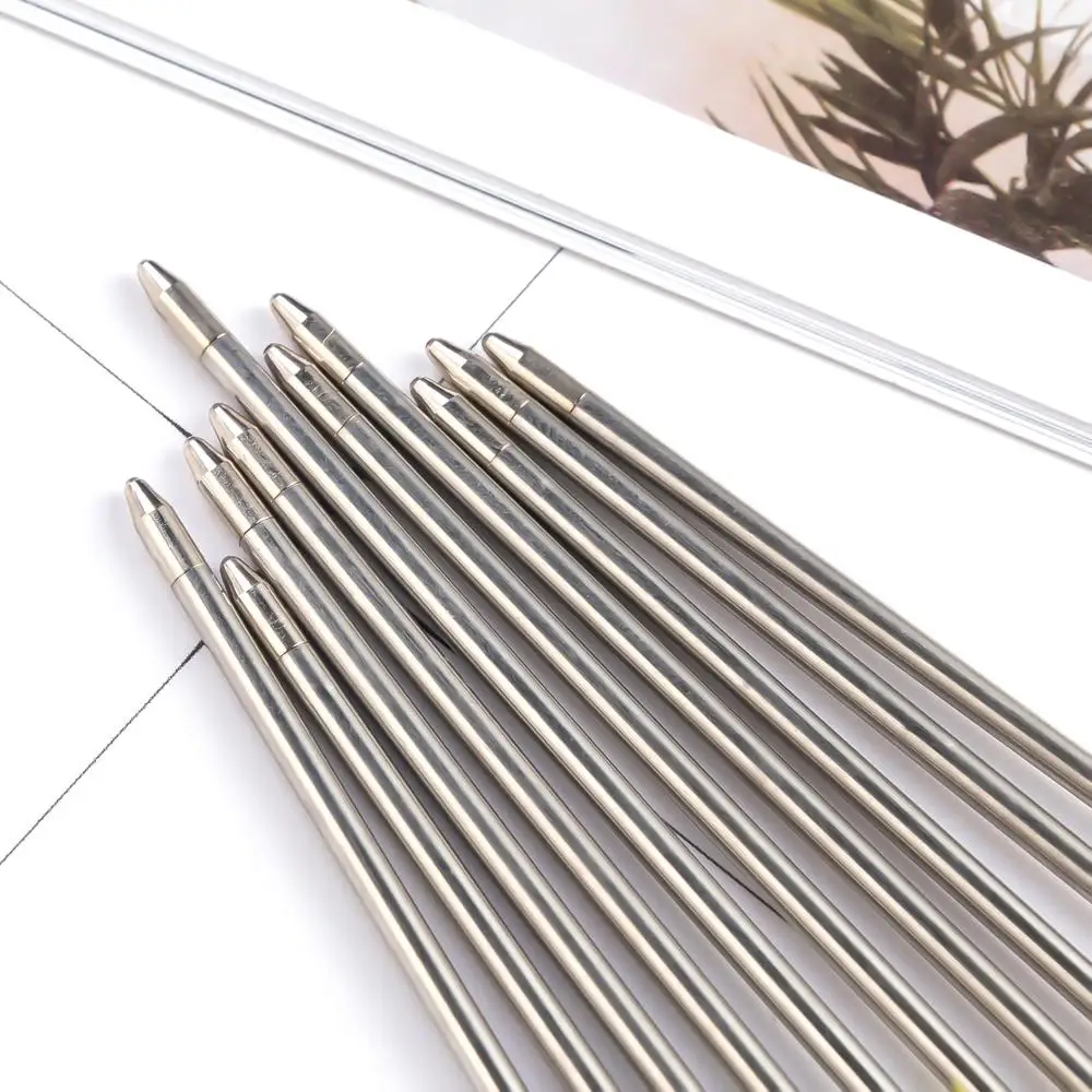 100 pcs/lot Metal Ballpoint Pen Refills Blue & Black Ink crystal Big Diamond Ball Pens Refill School Office Stationery Supplies
100 pcs/lot Metal Ballpoint Pen Refills Blue & Black Ink crystal Big Diamond Ball Pens Refill School Office Stationery Supplies