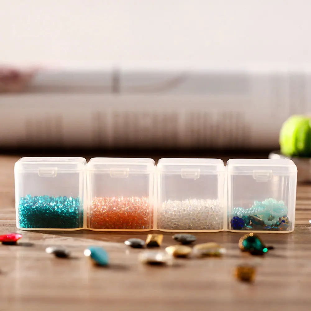 Transparent 28Grid Jewelry Box Organizer Case Cajas Organizadora Storing Plastic Box Jewelry Beads Pill Screw Organizador
Transparent 28Grid Jewelry Box Organizer Case Cajas Organizadora Storing Plastic Box Jewelry Beads Pill Screw Organizador