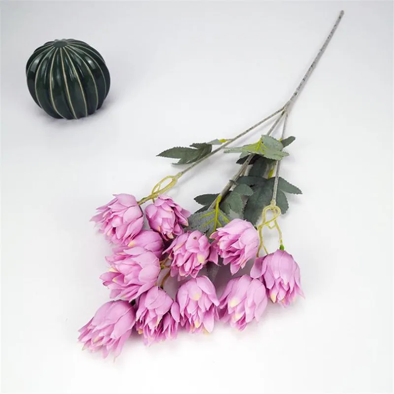 10Pcs Fake Bergamot Flowers (3 stems/piece) 27.17" Length Simulation Mandarin Orange for Wedding Home Artificial Flowers
10Pcs Fake Bergamot Flowers (3 stems/piece) 27.17" Length Simulation Mandarin Orange for Wedding Home Artificial Flowers