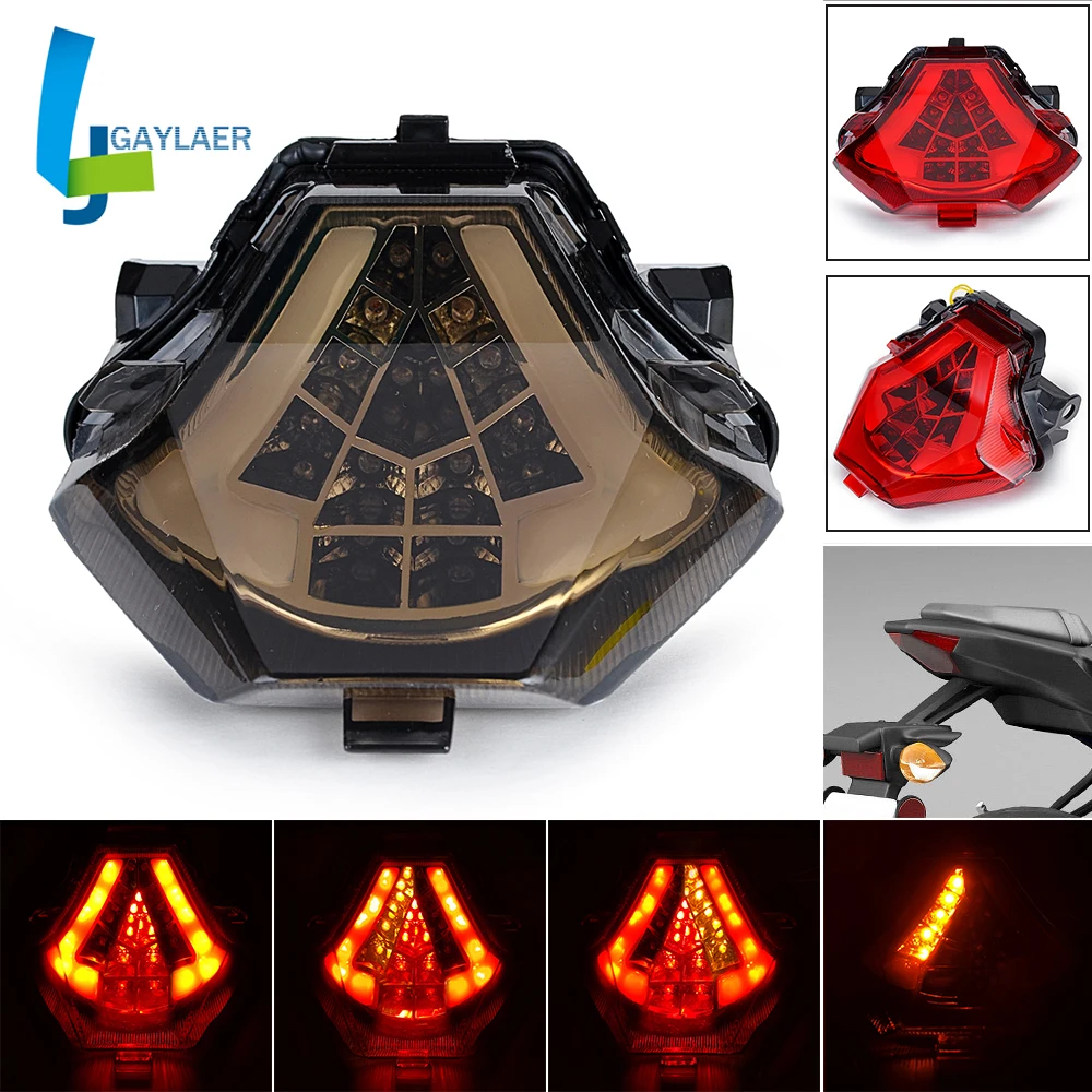 Led Integrated Tail Light for Yamaha MT03 MT25 R3 R25 MT07 FZ07 Taillight Brake Turn Signal Light MT 03 25 07 R 3 25 FZ 07
Led Integrated Tail Light for Yamaha MT03 MT25 R3 R25 MT07 FZ07 Taillight Brake Turn Signal Light MT 03 25 07 R 3 25 FZ 07