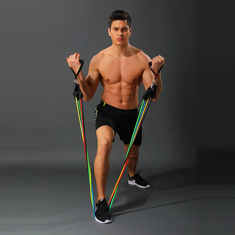 11pcs/set Resistance Bands 150 LBS Fitness Gum Workout Gym Pull Rope Yoga Latex Tube Sports Elastic Rubber Bands Expander Tape
11pcs/set Resistance Bands 150 LBS Fitness Gum Workout Gym Pull Rope Yoga Latex Tube Sports Elastic Rubber Bands Expander Tape