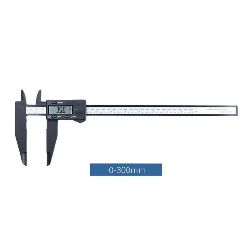 425D 0-300mm/0.2mm Digital Vernier Caliper 12 inch LCD Display Long Jaw Micrometer Ruler Gauge Measuring Instrument Tool
425D 0-300mm/0.2mm Digital Vernier Caliper 12 inch LCD Display Long Jaw Micrometer Ruler Gauge Measuring Instrument Tool