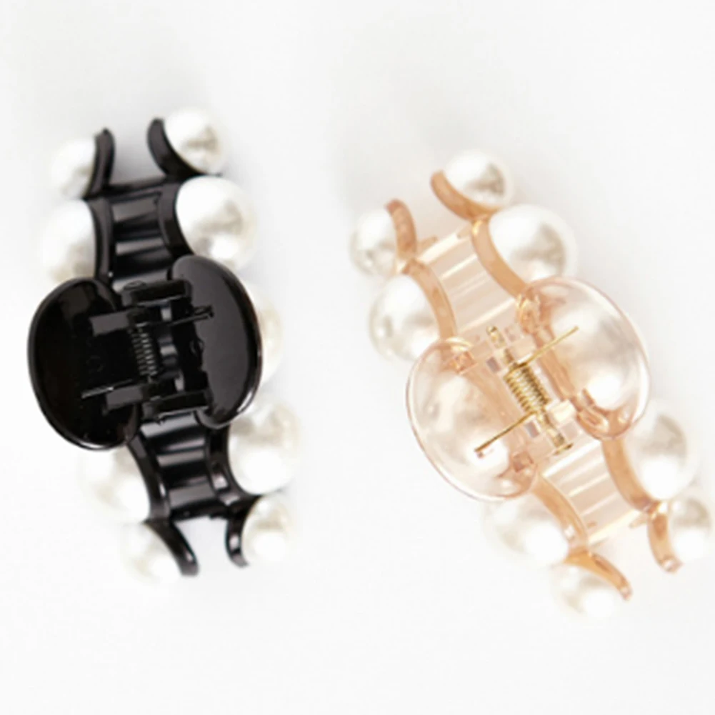 Luxury Pearls Hairpins Hair Ornaments Trendy Hair Clip Shiny Rhinestone Crab Hair Claws For Women Girl Accessories Headwear
Luxury Pearls Hairpins Hair Ornaments Trendy Hair Clip Shiny Rhinestone Crab Hair Claws For Women Girl Accessories Headwear