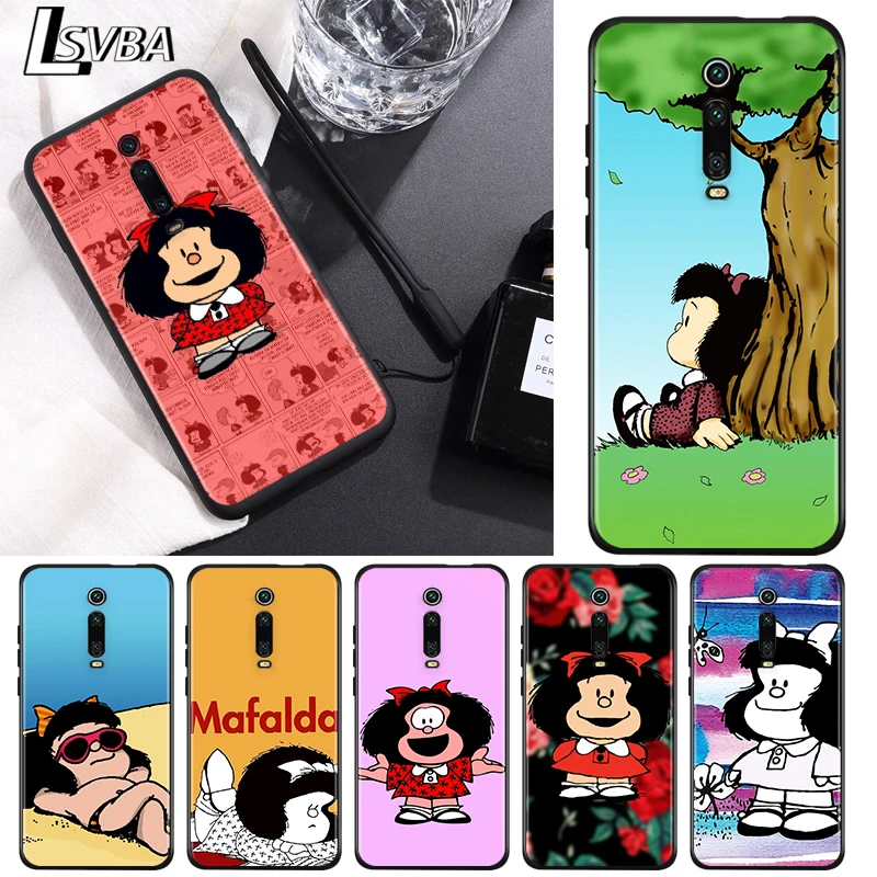 Animated cute Mafalda For Xiaomi Redmi 9 9C 9A 9I 9T 10X 8A 8 7A 7 6A 6 5 S2 Y3 Y2 K30 Ultra K20 Pro Black Phone Case
Animated cute Mafalda For Xiaomi Redmi 9 9C 9A 9I 9T 10X 8A 8 7A 7 6A 6 5 S2 Y3 Y2 K30 Ultra K20 Pro Black Phone Case