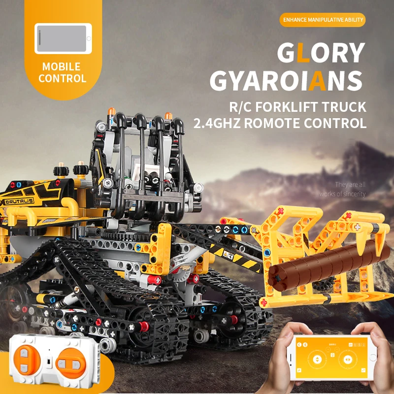 MOULD KING 2 in 1 Remote Control Scooptram High-Tech the Skid Steer Loader Building Blocks Motorized Car Brick Boys Toys
MOULD KING 2 in 1 Remote Control Scooptram High-Tech the Skid Steer Loader Building Blocks Motorized Car Brick Boys Toys
