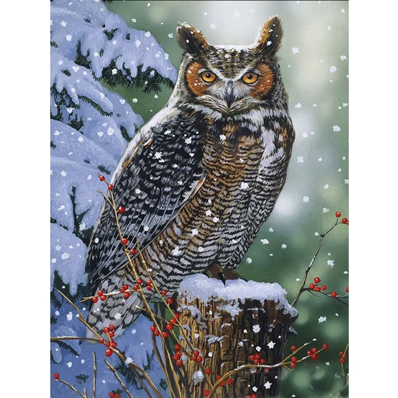 Yumeart DIY 5D Diamond Mosaic Diamond Embroidery Animal Owl Snow Tree Branch Diamond Painting Picture Of Rhinestones Home Decor
Yumeart DIY 5D Diamond Mosaic Diamond Embroidery Animal Owl Snow Tree Branch Diamond Painting Picture Of Rhinestones Home Decor