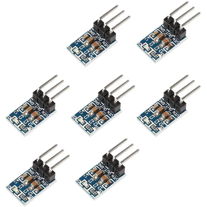 10pcs AMS1117 3.3V DC-DC Buck Converter 3 Pins DC 4.75V-12V to 3.3V Voltage Regulator Step Down Power Supply 800mA Buck Module
10pcs AMS1117 3.3V DC-DC Buck Converter 3 Pins DC 4.75V-12V to 3.3V Voltage Regulator Step Down Power Supply 800mA Buck Module