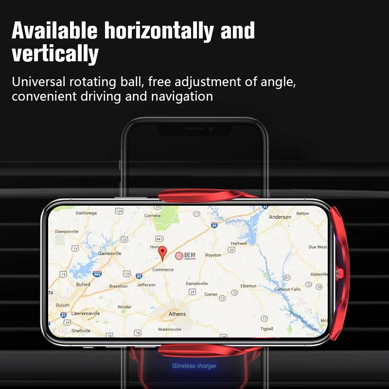 Eliteson 15W Car Wireless Charger For iPhone Samsung Huawei Auto Magnetic Sensor Phone Holder USB Fast Charging Mount Stand
Eliteson 15W Car Wireless Charger For iPhone Samsung Huawei Auto Magnetic Sensor Phone Holder USB Fast Charging Mount Stand