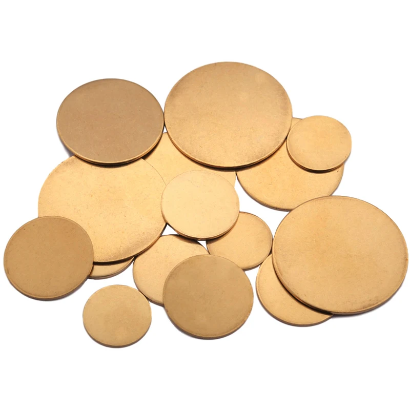 Thickness 0.5/1/2/3mm H62 Solid Brass Disc Round Plate Sheet Diameter 50mm 60mm 80mm 100mm Copper Alloy Sheet Plate
Thickness 0.5/1/2/3mm H62 Solid Brass Disc Round Plate Sheet Diameter 50mm 60mm 80mm 100mm Copper Alloy Sheet Plate