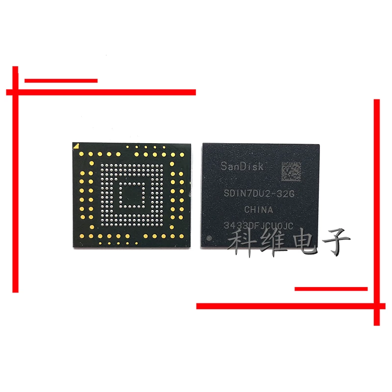 SDIN7DU2-32 G 153 Ball 32 G Emmc Mobile Phone Stora g e Hard Drive IC Word-bank 4.5 Version
SDIN7DU2-32 G 153 Ball 32 G Emmc Mobile Phone Stora g e Hard Drive IC Word-bank 4.5 Version