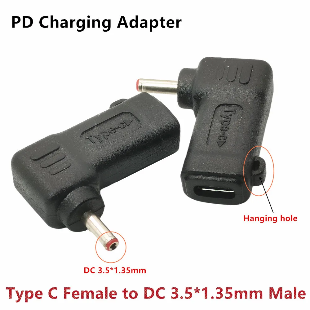 100 Вт PD USB Type C вход мама для DC 3 5 мм x 1 35 адаптер зарядки питания (3 5*1 мм) View Sonic M1 + |