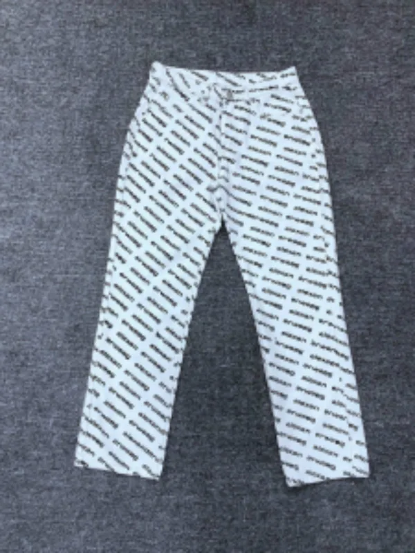2021 Early Spring New Fashion Classic Brand Luxry Design Versatile Lettering All Straight Pants High Waist Denim Trousers A2
2021 Early Spring New Fashion Classic Brand Luxry Design Versatile Lettering All Straight Pants High Waist Denim Trousers A2