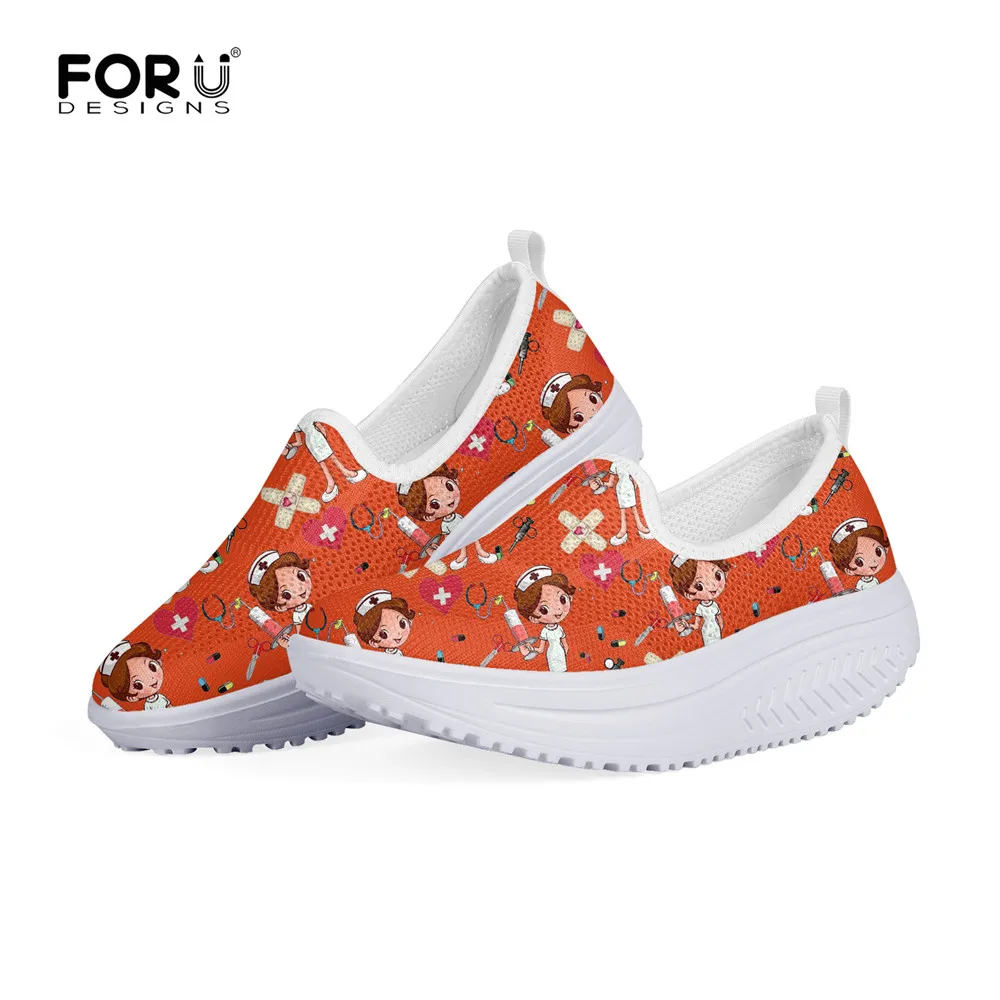 FORUDESIGNS Height Increasing Nurse Summer Mesh Women Shoes Solid Nursing Casual Flats Platform Swing Shoes for Lady Breathable
FORUDESIGNS Height Increasing Nurse Summer Mesh Women Shoes Solid Nursing Casual Flats Platform Swing Shoes for Lady Breathable