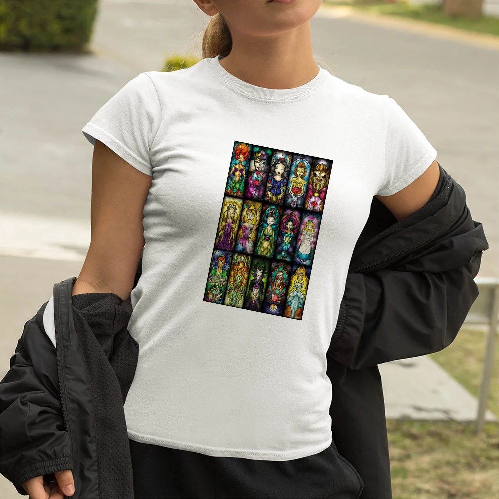 Disney Kawaii Princess T Shirt Modern Popular Cartoon T Shirt Multiple Princess Short Sleeve FashionAutumn Fashion Tshirt Trendy
Disney Kawaii Princess T Shirt Modern Popular Cartoon T Shirt Multiple Princess Short Sleeve FashionAutumn Fashion Tshirt Trendy