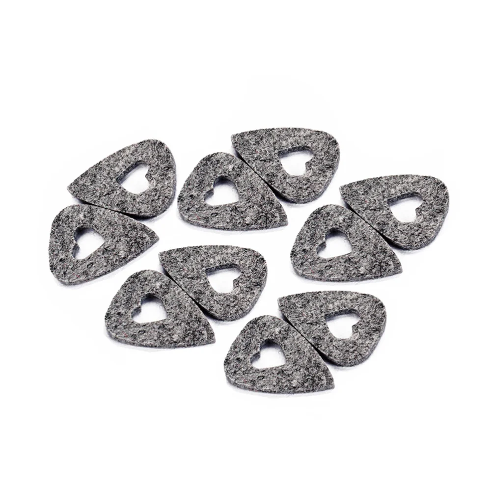 10pcs Wool Hollow Guitar Picks for Guitar Bass Ukulele Mandolin Banjo (Grey)
10pcs Wool Hollow Guitar Picks for Guitar Bass Ukulele Mandolin Banjo (Grey)