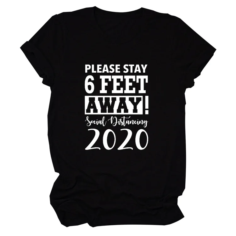 Please Stay 6 Feet Tshirt 2020 Letter Graphic Tees Womens Plus Size Pink Clothing Women Harajuku Korean Top Streetwear
Please Stay 6 Feet Tshirt 2020 Letter Graphic Tees Womens Plus Size Pink Clothing Women Harajuku Korean Top Streetwear