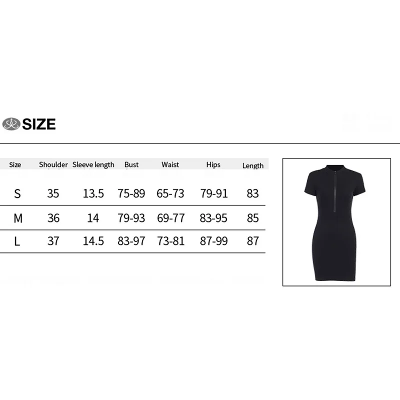 Fashion zipper short-sleeved dress women European and American ins summer slim slim sexy bag hip skirt
Fashion zipper short-sleeved dress women European and American ins summer slim slim sexy bag hip skirt