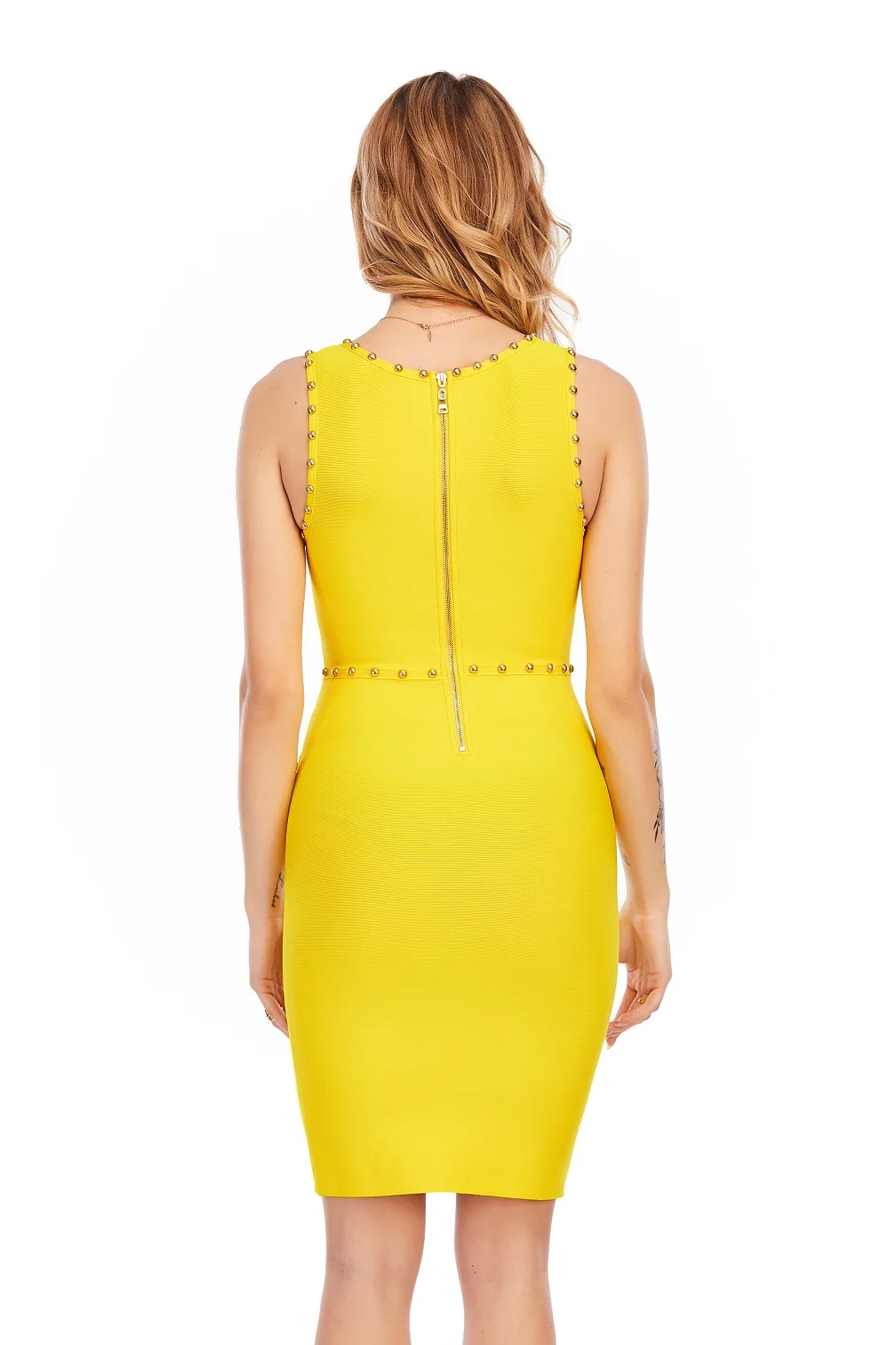 New Hot Style Women Dresses Hollow Out Club Evening Party Sleeveless Rivet Sexy Bandage Dress
New Hot Style Women Dresses Hollow Out Club Evening Party Sleeveless Rivet Sexy Bandage Dress