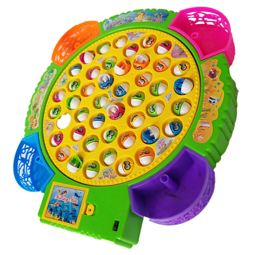 1 Set Large 45pcs Fish Baby Fishing Game Children Fishing Games Educational Toys for Kids (Without Battery)
1 Set Large 45pcs Fish Baby Fishing Game Children Fishing Games Educational Toys for Kids (Without Battery)