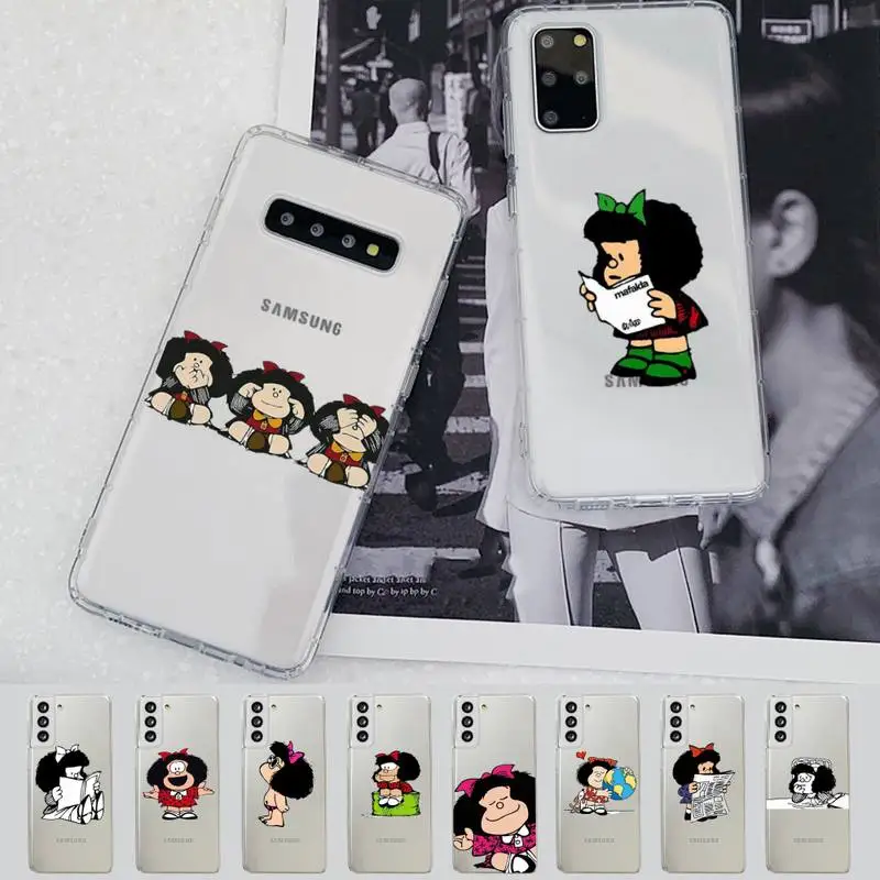 Mafalda Phone Case For Samsung A 10 20 30 50s 70 51 52 71 4g 12 31 21 31 S 20 21 plus Ultra
Mafalda Phone Case For Samsung A 10 20 30 50s 70 51 52 71 4g 12 31 21 31 S 20 21 plus Ultra