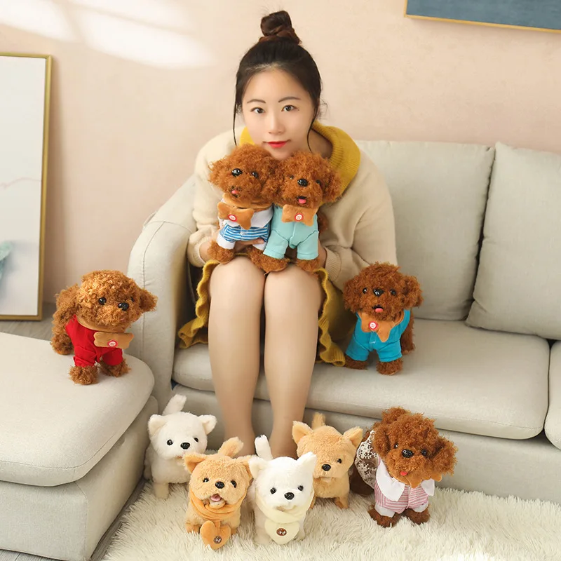 Electronic Pet Robot Dog Zipper Walking Singing Interactive Toy With Bag For Children Kids Birthday Gifts Talking dog
Electronic Pet Robot Dog Zipper Walking Singing Interactive Toy With Bag For Children Kids Birthday Gifts Talking dog