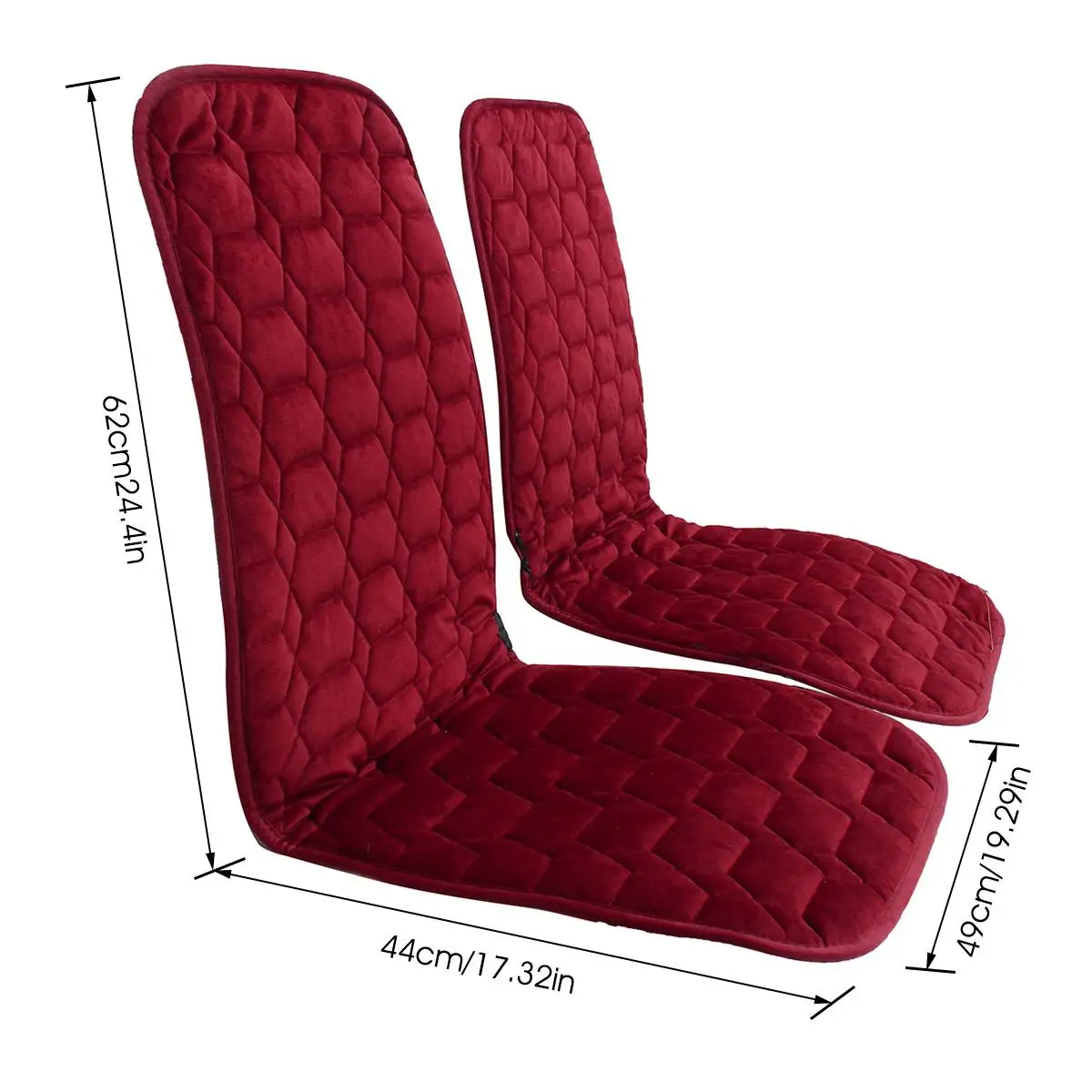 1/2pcs 12V Heated Car Seat Cover Automobiles Seat Covers Plush Cushion Protector Heating Heater Warmer Pad Winter Universal
1/2pcs 12V Heated Car Seat Cover Automobiles Seat Covers Plush Cushion Protector Heating Heater Warmer Pad Winter Universal