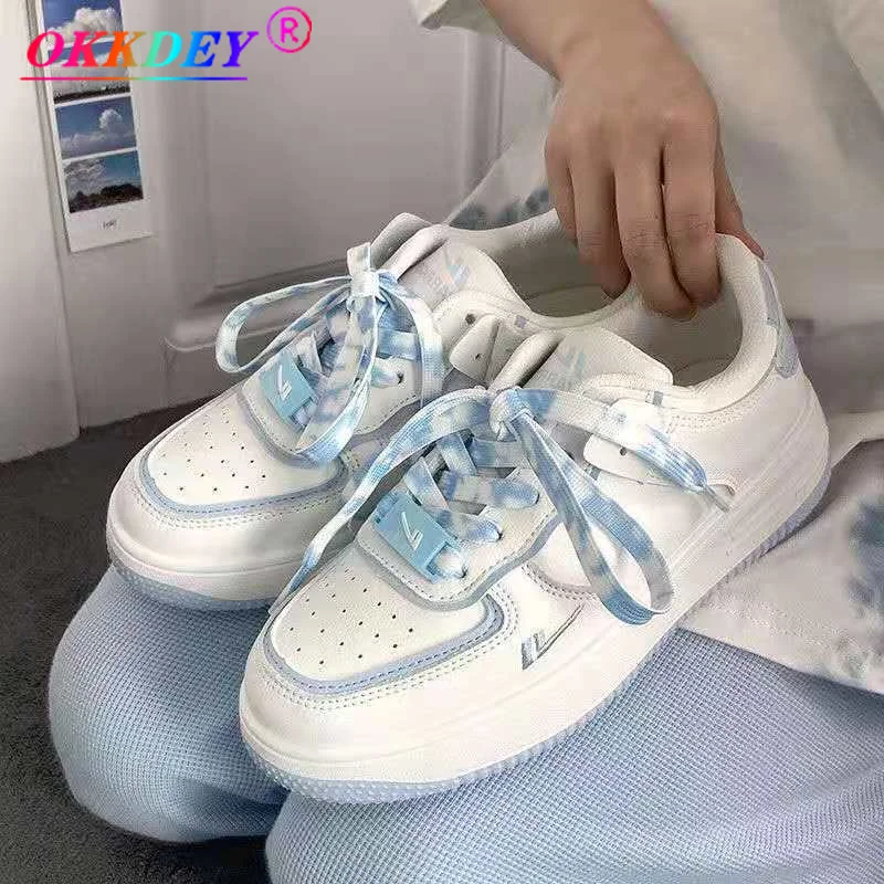 2021 Spring and Autumn New Flat-Bottom Lightweight Sports Shoes Student Casual Sports Shoes Women Thick Bottom Vulcanized Shoes
2021 Spring and Autumn New Flat-Bottom Lightweight Sports Shoes Student Casual Sports Shoes Women Thick Bottom Vulcanized Shoes
