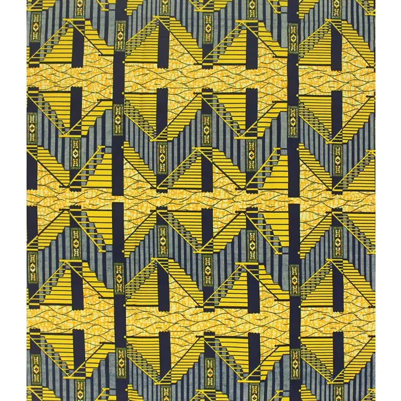 Latest 100% cotton African Fabric Ankara Guaranteed Veritable Wax Real Wax 6 yards H200113
Latest 100% cotton African Fabric Ankara Guaranteed Veritable Wax Real Wax 6 yards H200113