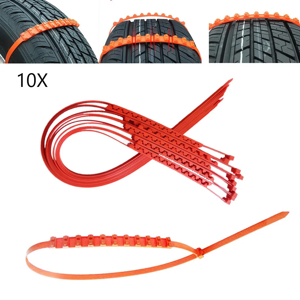 10pcs General Car Tire Snow Chains Off-Road Vehicles SUV Thick Winter Snow Chain For All Cars With Tire Widths Of 145-295MM
10pcs General Car Tire Snow Chains Off-Road Vehicles SUV Thick Winter Snow Chain For All Cars With Tire Widths Of 145-295MM