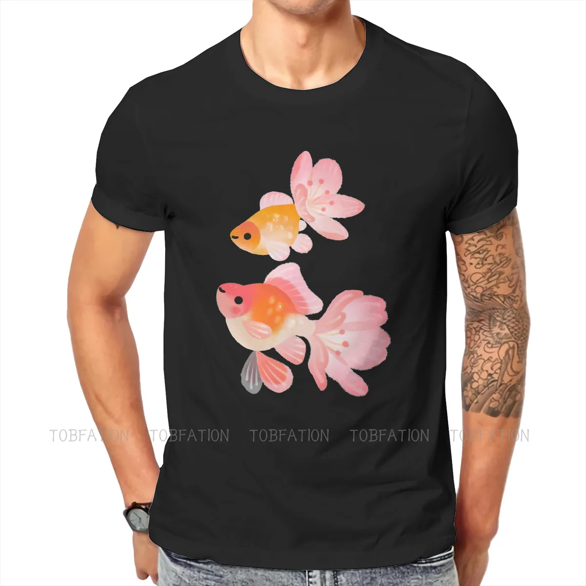 Cherry Blossom Goldfish Graphic TShirt Flower Beauty Beautiful Style Streetwear Casual T Shirt Men Short Sleeve Gift Clothes
Cherry Blossom Goldfish Graphic TShirt Flower Beauty Beautiful Style Streetwear Casual T Shirt Men Short Sleeve Gift Clothes