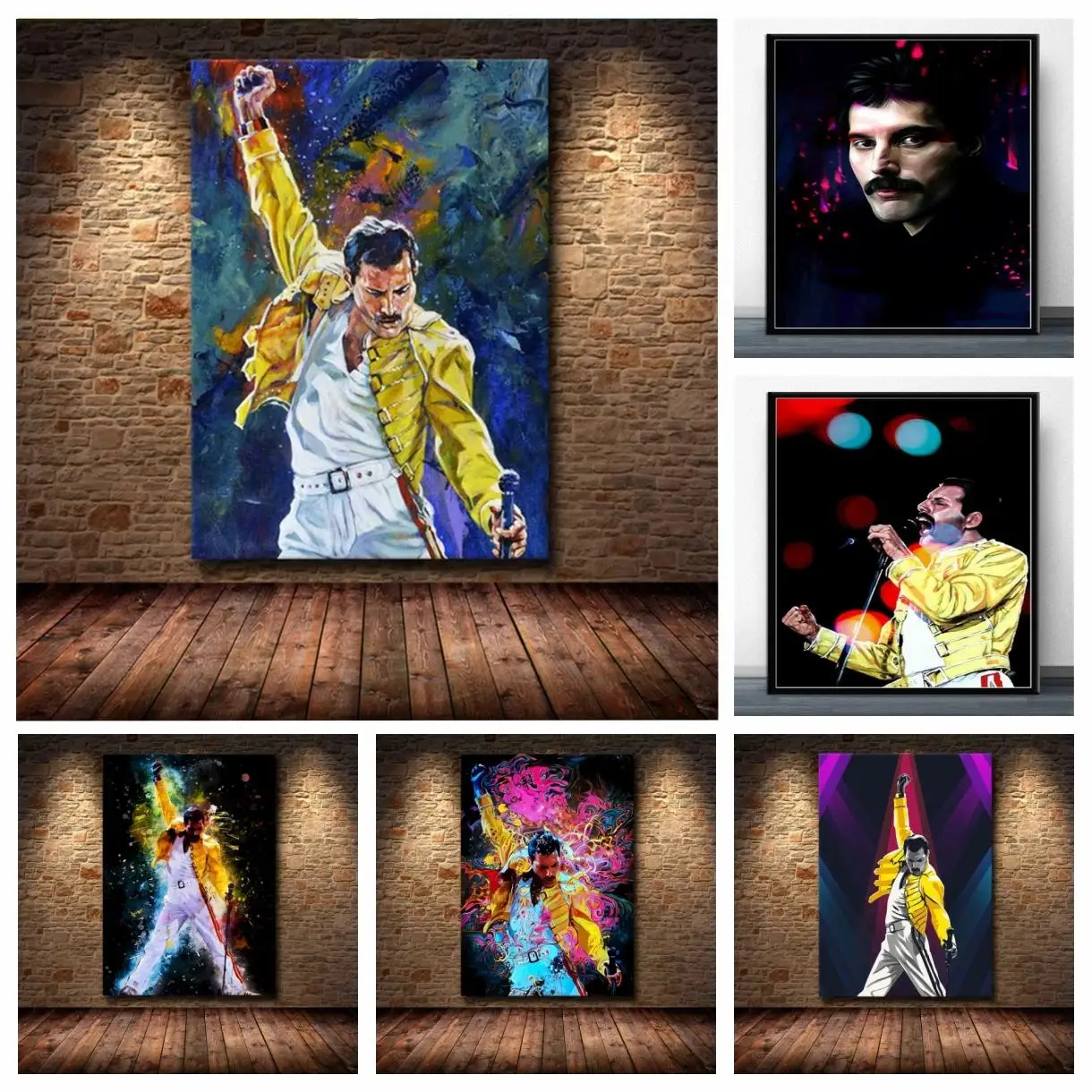 Freddie Mercury Rock Music Diamond Painting Mosaic Embroidery Queen Legendary Singer Full SquareRound Cross Stitch Home Decor
Freddie Mercury Rock Music Diamond Painting Mosaic Embroidery Queen Legendary Singer Full SquareRound Cross Stitch Home Decor