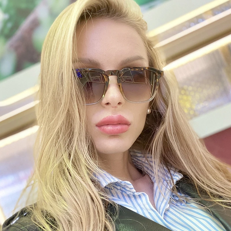 2020Cat eye women's sunglasses square design brand luxury ladies sunglasses for woman's vintage Casual Drive gafas de sol mujer
2020Cat eye women's sunglasses square design brand luxury ladies sunglasses for woman's vintage Casual Drive gafas de sol mujer