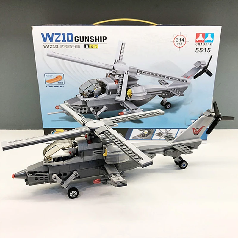 314PCS City Technic Helicopter Sets SWAT Police Plane Building Blocks War Army Fighter Action Figure Toys
314PCS City Technic Helicopter Sets SWAT Police Plane Building Blocks War Army Fighter Action Figure Toys