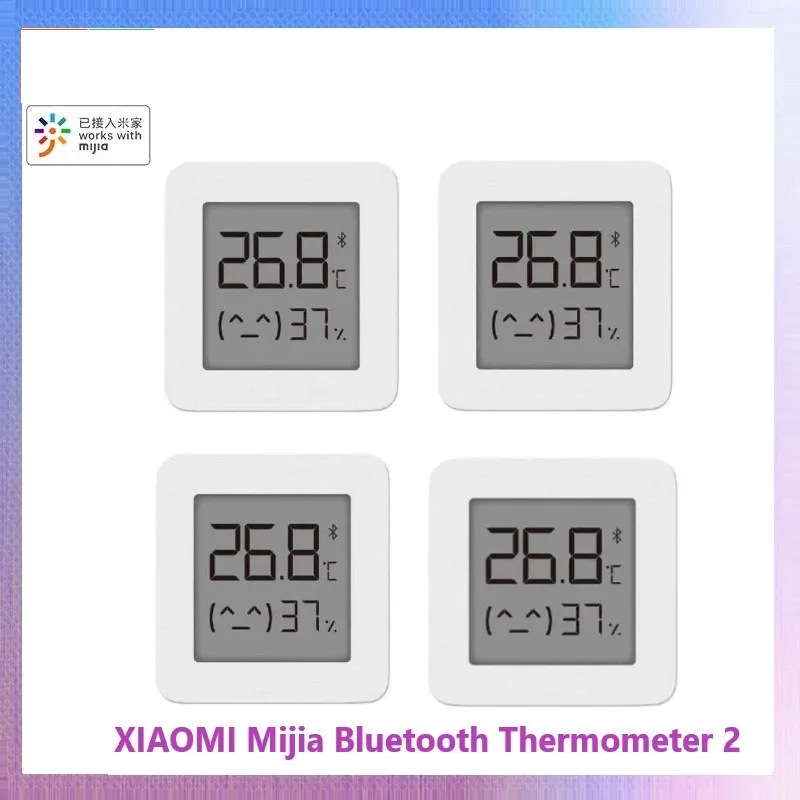 Bluetooth-термометр XIAOMI Mijia 2, беспроводной умный электрический цифровой гигрометр, термометр, работает с приложением Mijia
Bluetooth-термометр XIAOMI Mijia 2, беспроводной умный электрический цифровой гигрометр, термометр, работает с приложением Mijia