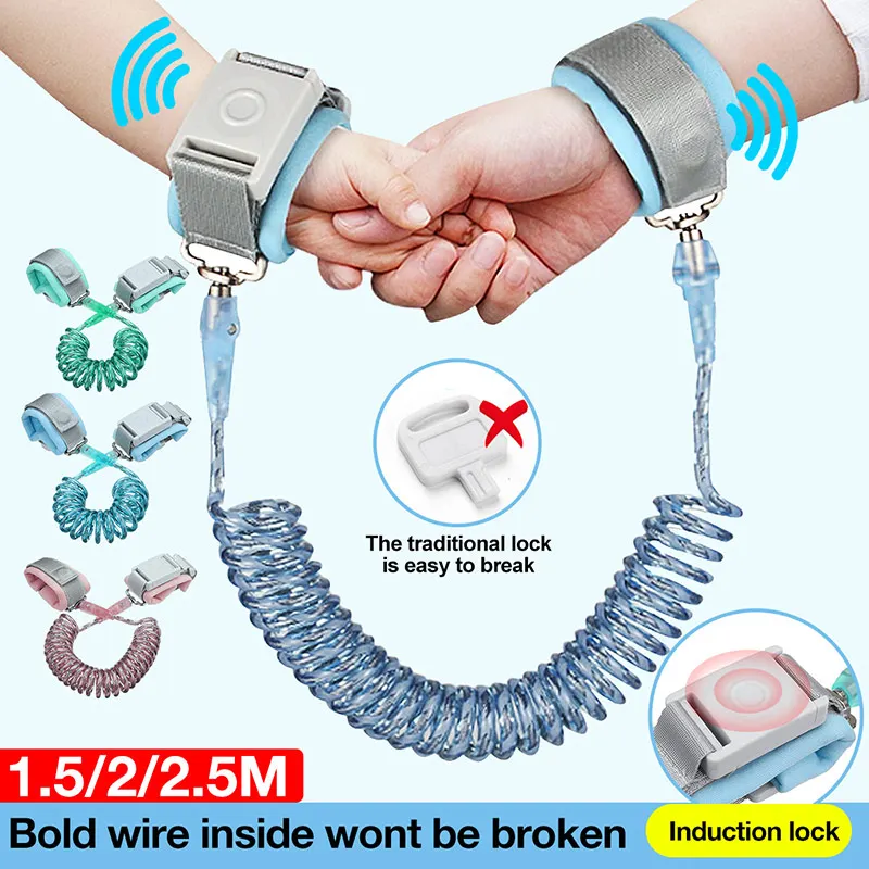 Child Anti Lost Wrist 1.5/2/2.5M Strap Rope Toddler Leash Magnetic Safety Outdoor Walking Hand Belt Band Anti-lost Wristband
Child Anti Lost Wrist 1.5/2/2.5M Strap Rope Toddler Leash Magnetic Safety Outdoor Walking Hand Belt Band Anti-lost Wristband