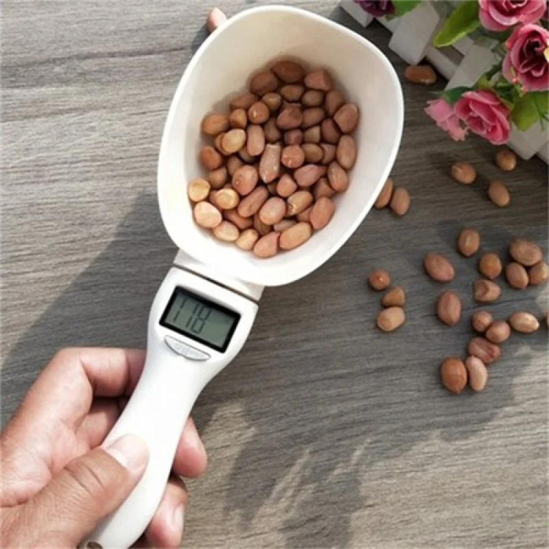 Pet measuring cup, cat food, dog food, electronic weighing spoon, feeding measuring spoon scale, shovel, scientific feeding
Pet measuring cup, cat food, dog food, electronic weighing spoon, feeding measuring spoon scale, shovel, scientific feeding