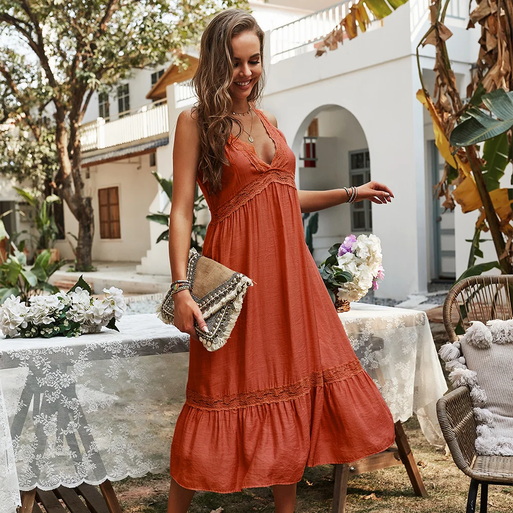 Summer 2021 Women's Clothing Casual Holiday Style Dress Cotton Fashion V-neck Holiday Party Sundress Long Short Sleeve Dress XL
Summer 2021 Women's Clothing Casual Holiday Style Dress Cotton Fashion V-neck Holiday Party Sundress Long Short Sleeve Dress XL