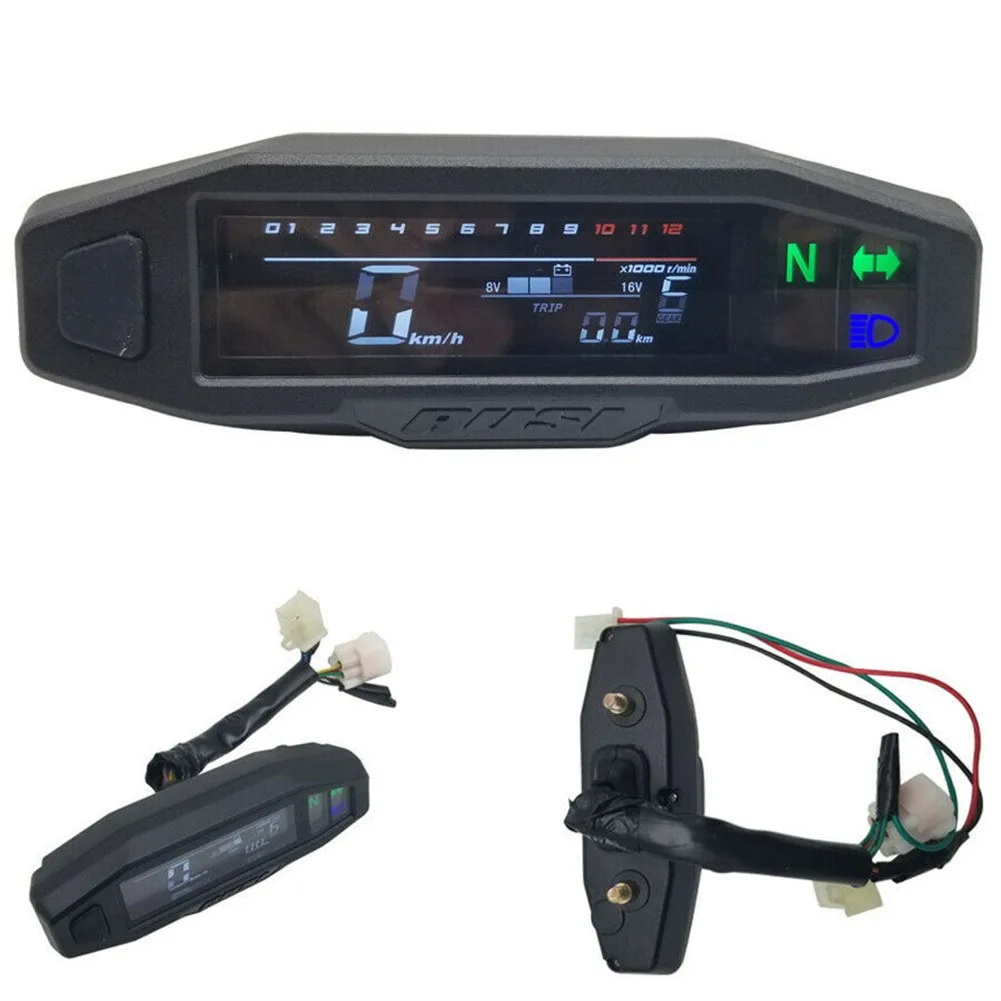 1pc LCD Digital Universal Motorcycle Odometer Speedometer Tachometer Gauge W/Bracket Electric Injection And Carburetor Meter
1pc LCD Digital Universal Motorcycle Odometer Speedometer Tachometer Gauge W/Bracket Electric Injection And Carburetor Meter