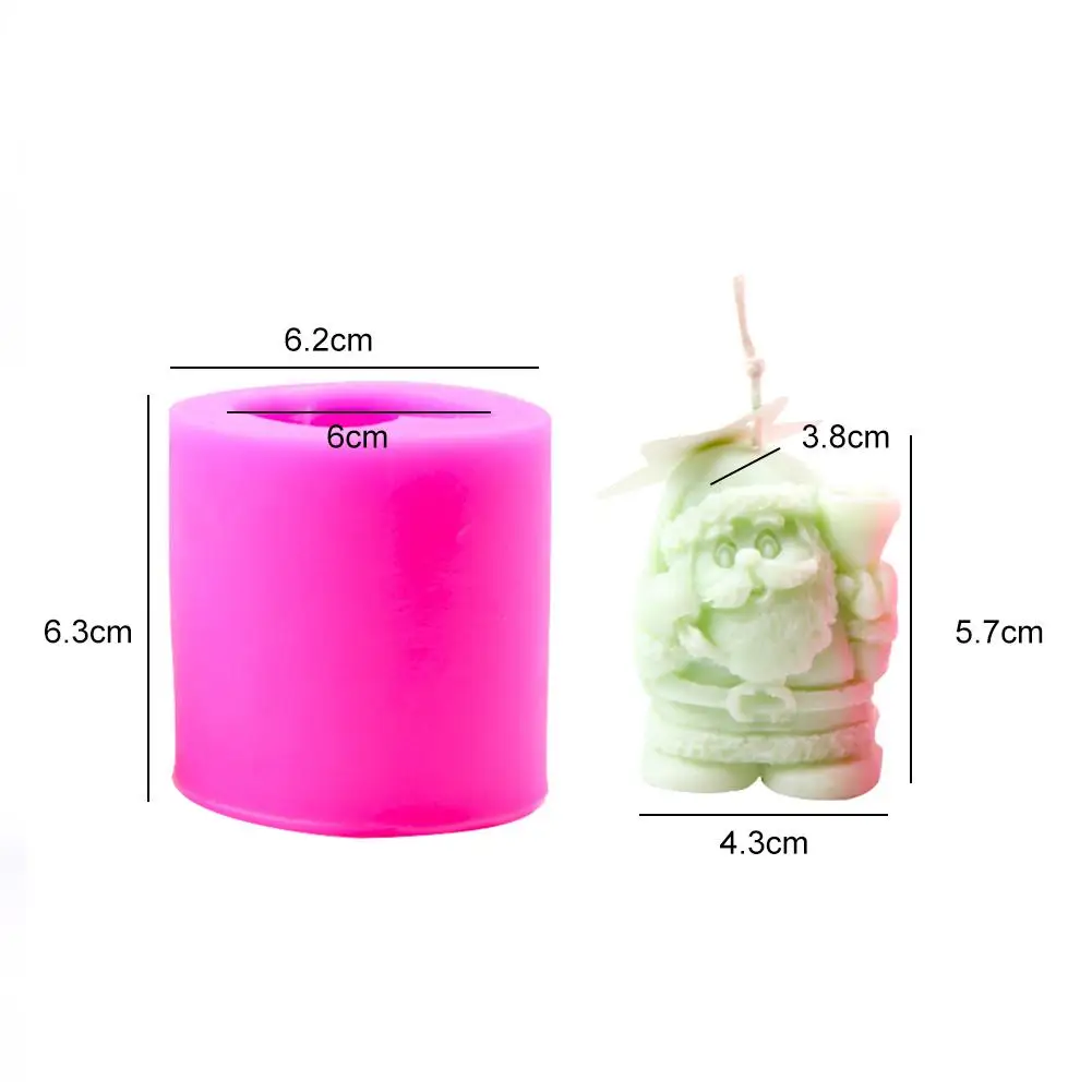 Stereo 3D Christmas Tree Candle Mould For DIY Candle Making Candy Soap Making And Baking Silicone Mould Xmas Decoration
Stereo 3D Christmas Tree Candle Mould For DIY Candle Making Candy Soap Making And Baking Silicone Mould Xmas Decoration