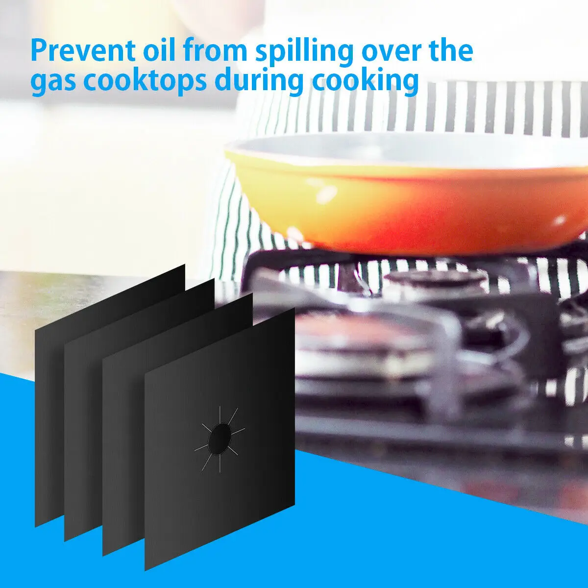 4 Gas Range Stove Top Burner Protector Reusable Liner Clean Cook Non-stick Cover Anti-fouling and Anti-oil Cookware Parts
4 Gas Range Stove Top Burner Protector Reusable Liner Clean Cook Non-stick Cover Anti-fouling and Anti-oil Cookware Parts