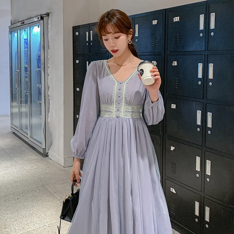 Женское Сетчатое платье, элегантное приталенное винтажное платье-трапеция с V-образным вырезом и пышными рукавами, в Корейском стиле, лето ...
Женское Сетчатое платье, элегантное приталенное винтажное платье-трапеция с V-образным вырезом и пышными рукавами, в Корейском стиле, лето ...