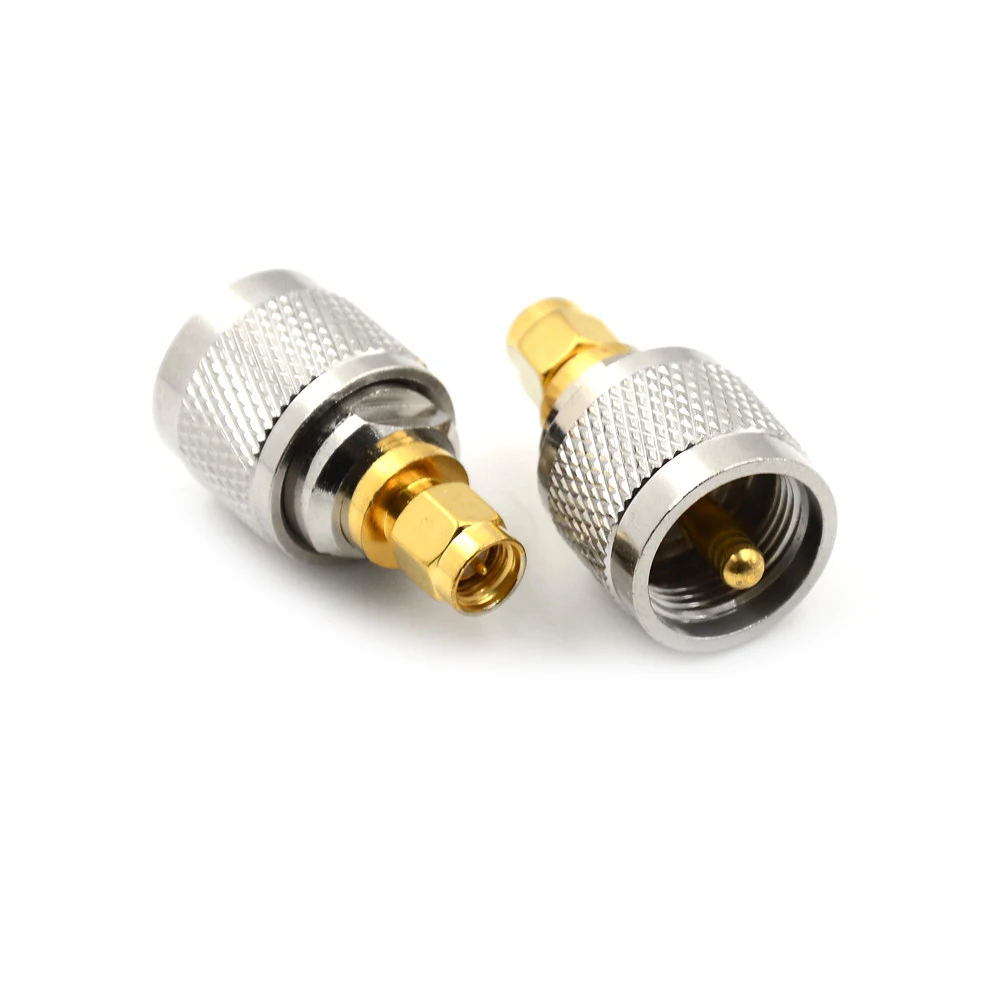 Gold Plated Test converter RF Connectors SMA to UHF L259 SMA Jack/Plug to UHF Nickel
Gold Plated Test converter RF Connectors SMA to UHF L259 SMA Jack/Plug to UHF Nickel