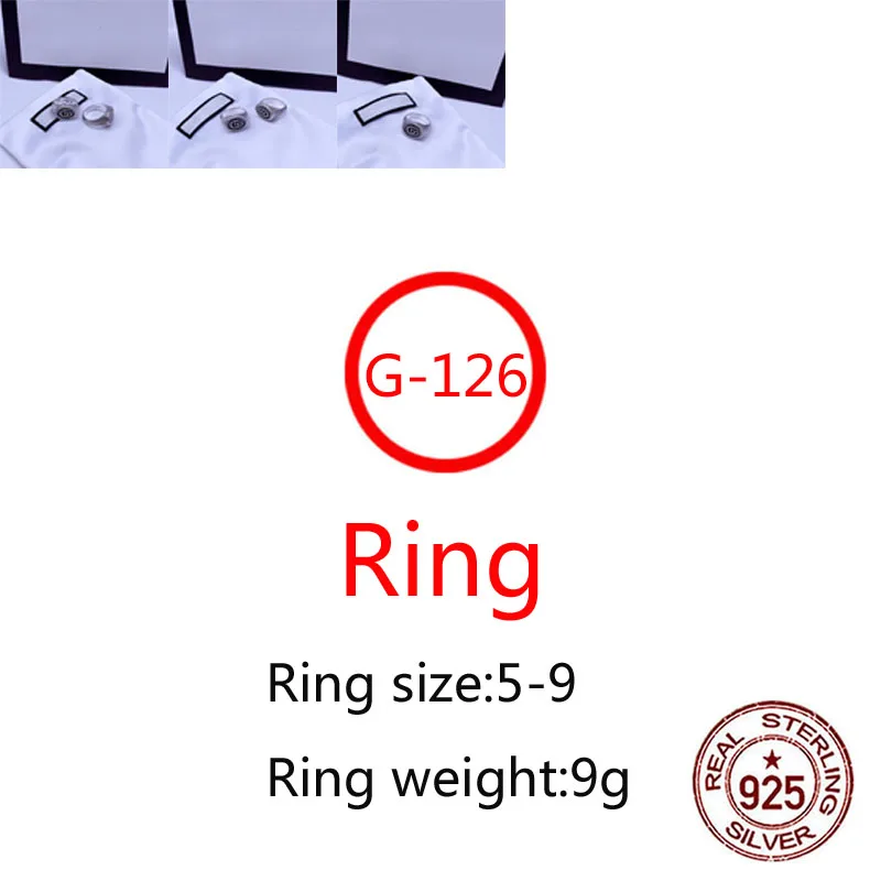 G126 S925 Sterling Silver New Brand Trend Couple Ring Letter Personality Fashion Simple Gift Hot Sale
G126 S925 Sterling Silver New Brand Trend Couple Ring Letter Personality Fashion Simple Gift Hot Sale