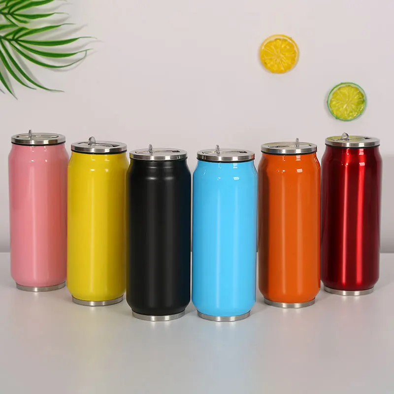 LDFCHENNEL 500ML Sports Thermos Cup With Straw Thermal Beverage Cans Cola Mugs Stainless Steel Vacuum Insulated Water Bottles
LDFCHENNEL 500ML Sports Thermos Cup With Straw Thermal Beverage Cans Cola Mugs Stainless Steel Vacuum Insulated Water Bottles
