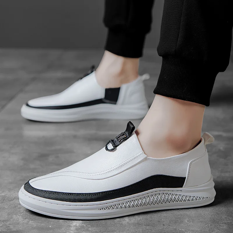 Men's Loafers Shoes Non Slip Men Casual Sneakers Soft Soles Lightweight Leisure Shoes Leather Male Trainers Outdoor Hiking Shoes
Men's Loafers Shoes Non Slip Men Casual Sneakers Soft Soles Lightweight Leisure Shoes Leather Male Trainers Outdoor Hiking Shoes
