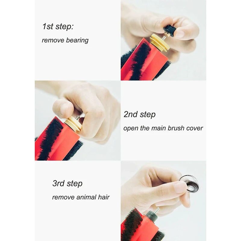 Detachable Roller Clean Brush Kit For Xiaomi Roborock S50 S55 Vacuum Cleaner Roller Brushes Sweeper Cleaning Tool Replacement
Detachable Roller Clean Brush Kit For Xiaomi Roborock S50 S55 Vacuum Cleaner Roller Brushes Sweeper Cleaning Tool Replacement