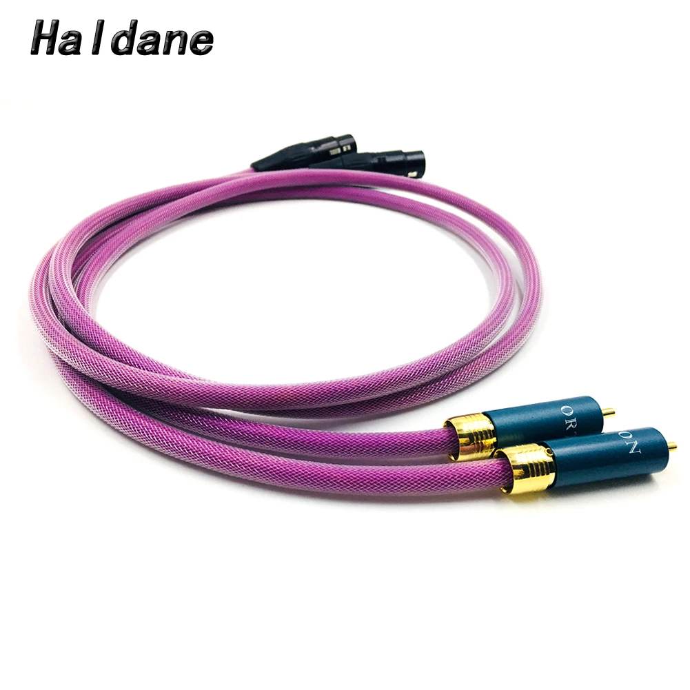 Haldane Pair HIFI Ortfon 2RCA Male to 2XLR Female Cable XLR Balanced Reference Interconnect Audio Cable with XLO HTP1 Cable
Haldane Pair HIFI Ortfon 2RCA Male to 2XLR Female Cable XLR Balanced Reference Interconnect Audio Cable with XLO HTP1 Cable