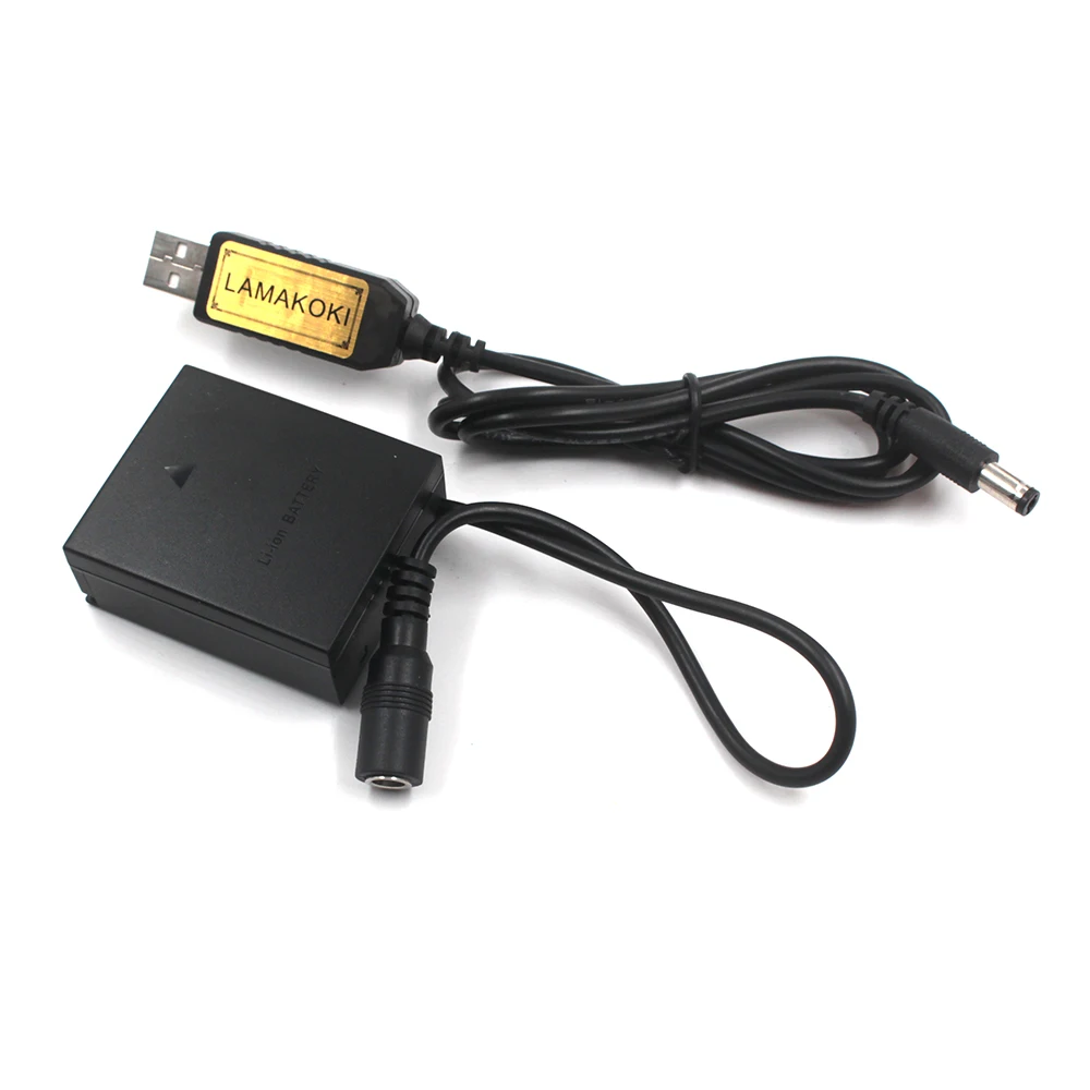 US USB Power Bank Cable+BLH1 BLH-1 Dummy Battery DC Coupler USB Charger for Olympus E-M1 Mark II Camera
US USB Power Bank Cable+BLH1 BLH-1 Dummy Battery DC Coupler USB Charger for Olympus E-M1 Mark II Camera
